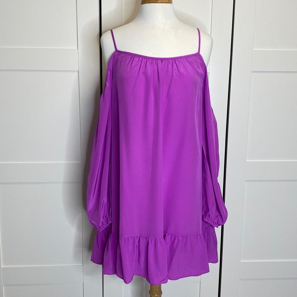 Lilly Pulitzer Purple Off-Shoulder Dress